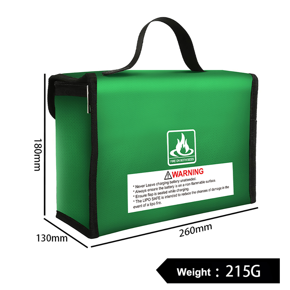 Drone Battery Case - Borsa di Sicurezza per Batterie LiPo