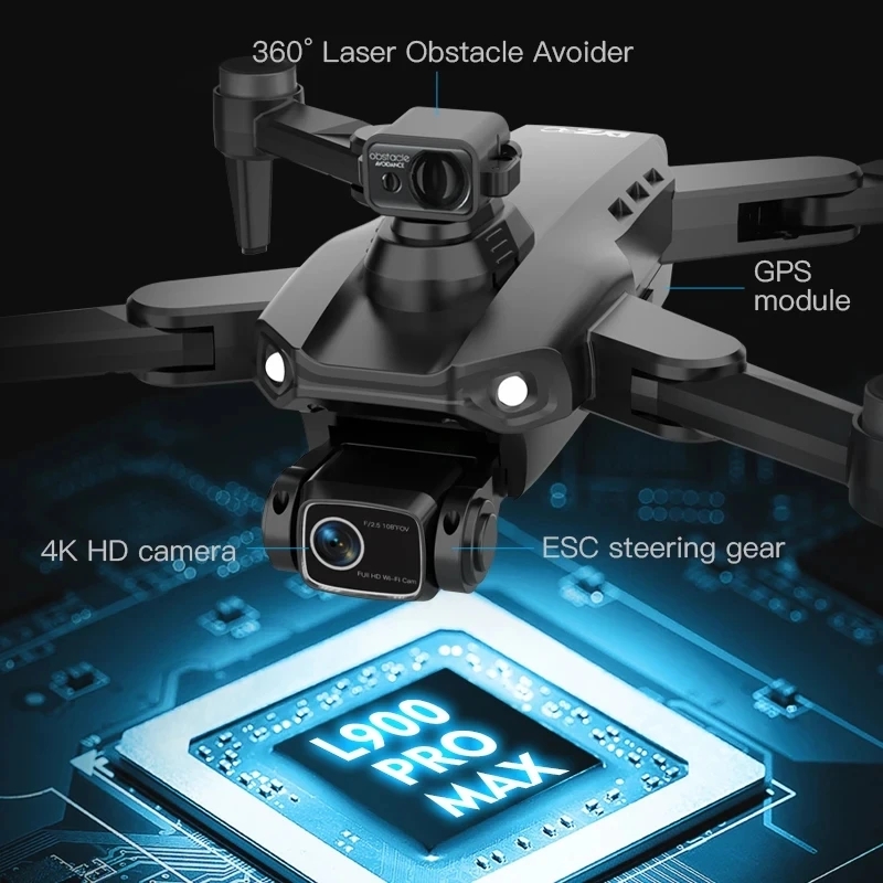 L900 Pro MAX GPS Drone 4K Prof - Drone Battery Case recensione e prezzo