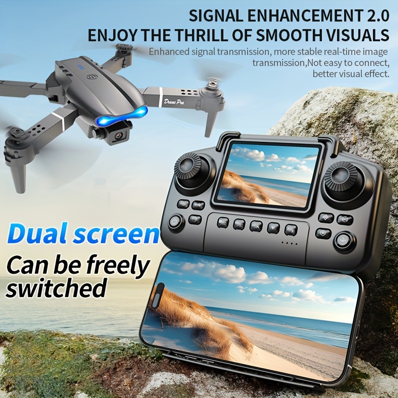 Drone Pieghevole E99 PRO MAX 2 - Drone Battery Case recensione e prezzo