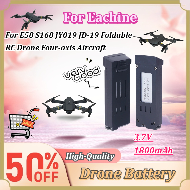 Batteria Ricaricabile 3.7V 180 - Eachine Drone E58 recensione e prezzo